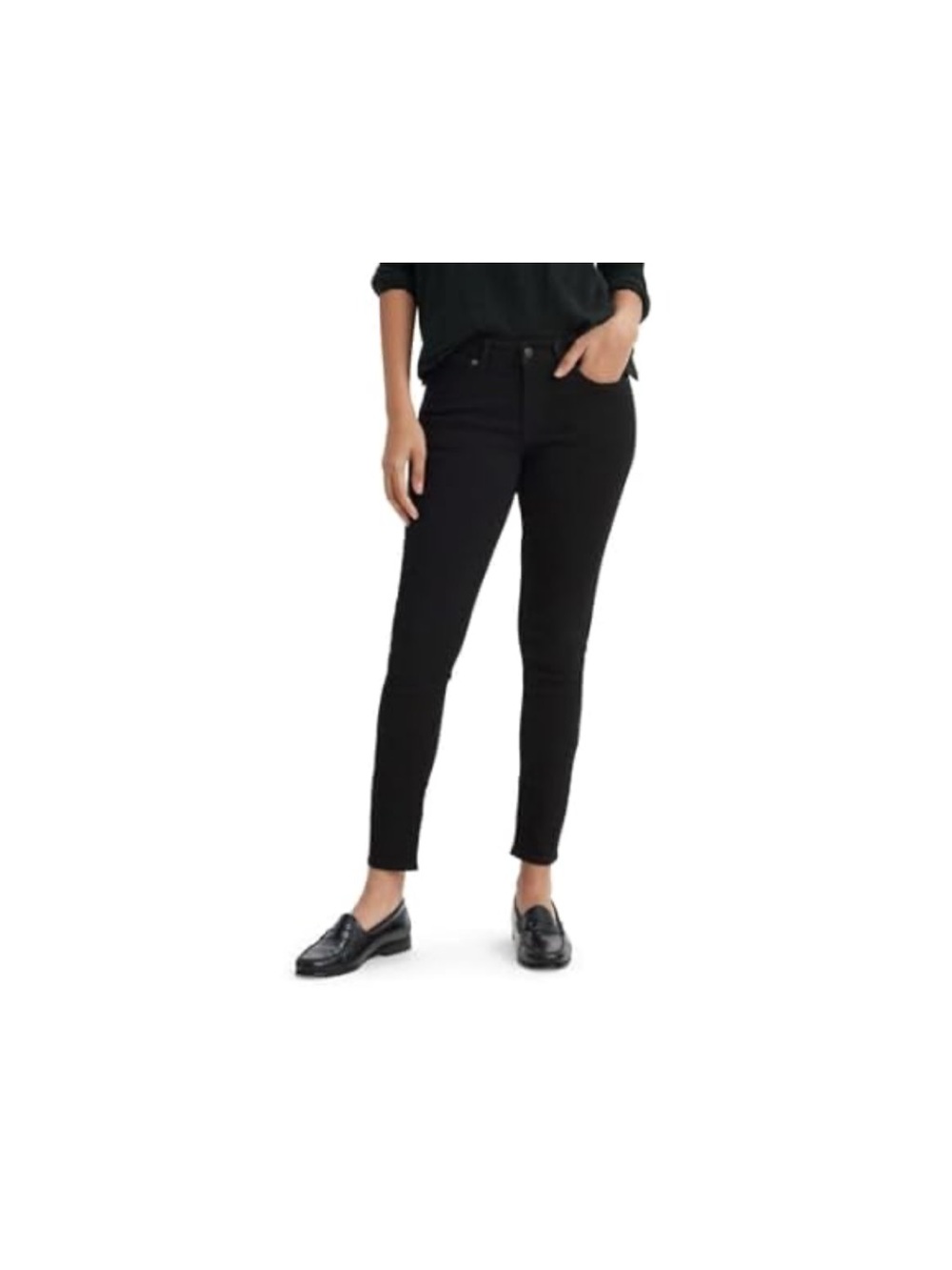 NWT Levi’s 711 Skinny Black Jeans